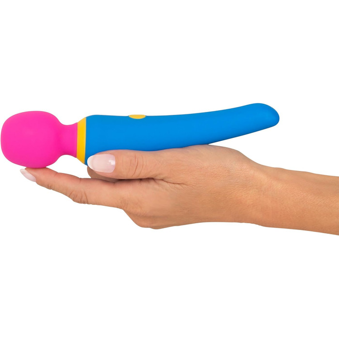 Масажер-вібратор Wand-Vibrator You2Toys - стимулюючий стрижень для одиноких та пар, 10 режимів вібрації, водонепроникний, кольоровий