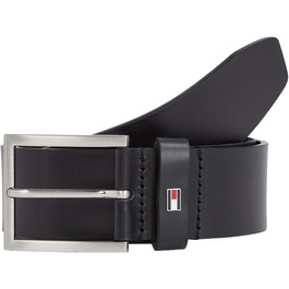 Чоловічий шкіряний ремінь Tommy Hilfiger Hampton 4.0 AM0AM08361, чорний, розмір 95