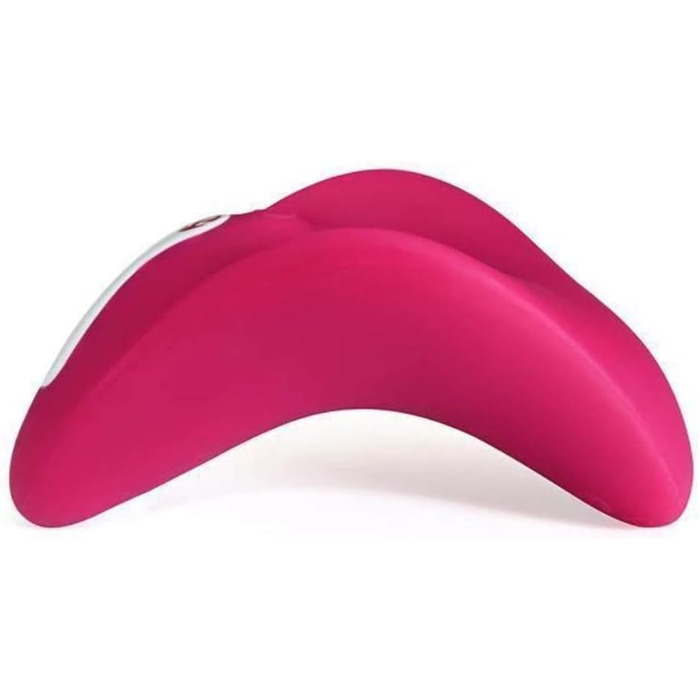 Вібратор Nomi Tang Better Than Chocolate 2 - водостійкий, безшумний, з силікону, з сенсорним слайдером, акумуляторний, червоно-фіолетовий