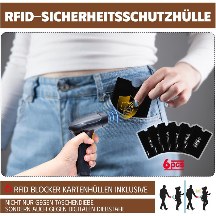 Жіночий маленький рюкзак проти крадіжок з 6 RFID-блокуючими картхолдерами, елегантний міський рюкзак-сумка з нейлону для подорожей та щоденного використання, бежевий