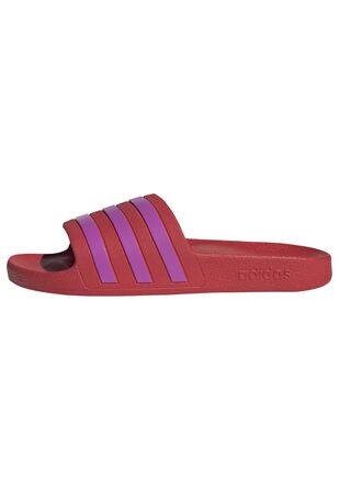 Слайди adidas Adilette Aqua Better Scarlet Purple Burst (розмір 38 EU) — чоловічі та жіночі тапочки для басейну та пляжу
