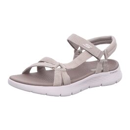 Жіночі сандалі Skechers Go Walk Flex Taupe (розмір 38 EU), текстильні, зручні