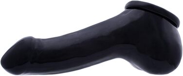 Штучний презерватив для пеніса TOYLIE Adam, чорний, довжина 13 см - з мішком для яєчок та вираженою головкою, Made in Germany