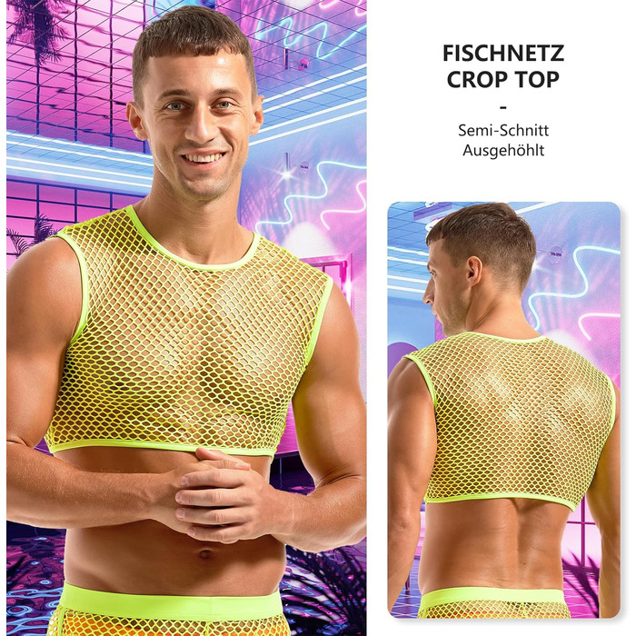 Чоловіча футболка-сітка Amy Couee, сірий колір, розмір L