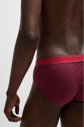 Труси чоловічі HUGO (XXL, 3 шт.) з логотипом Triplet Planet, бавовна, стрейч