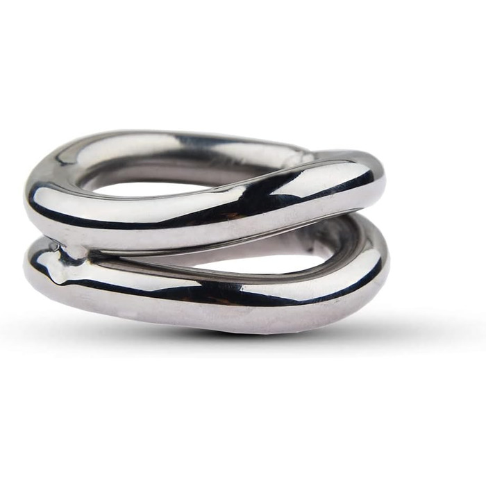 Кільце для статевого члена Double Arc з нержавіючої сталі 304 - еротичні іграшки для дорослих