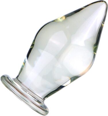 Скляний анальний плагін Hrekssi XXL (діаметр 45/75/80 мм) - для чоловіків та жінок