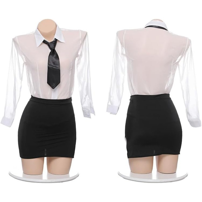 Костюм для офісу: комплект сексуальної вчительки, великі розміри, XL