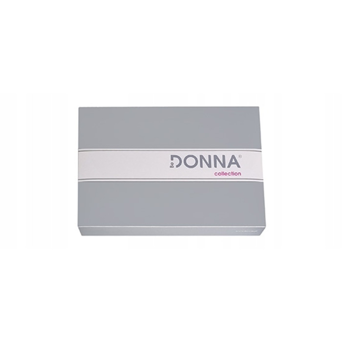 Жіночий сатиновий халат з мереживом DONNA Mari, бордовий, розмір XL (42)