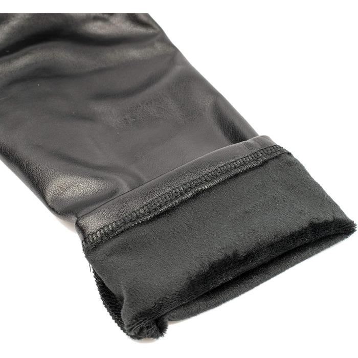 Сукня Rubberfashion Wetlook з ефектом мокрого блиску, довга, чорна, з довгим рукавом, без рукавичок (XXL, штучна шкіра)