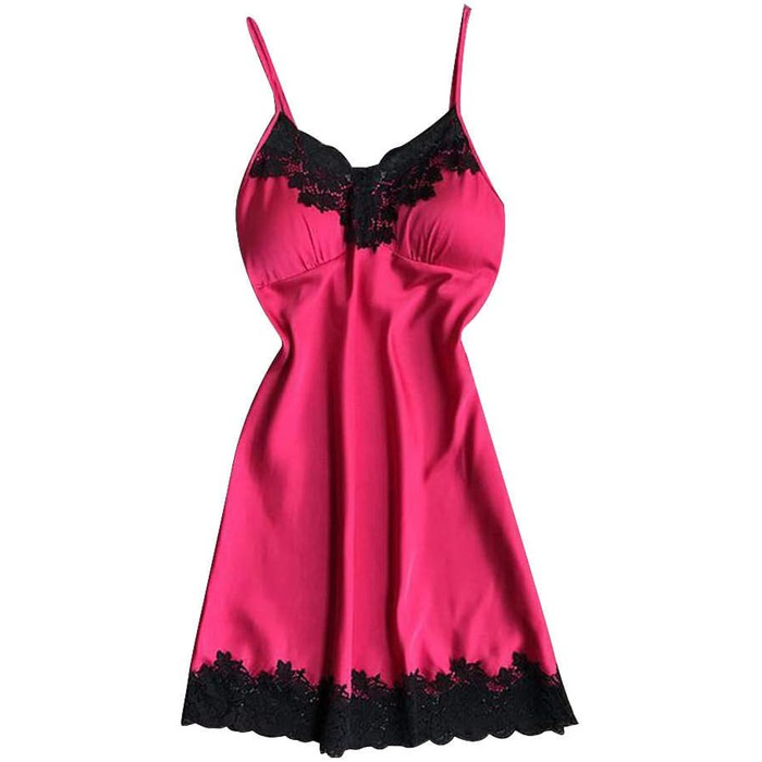 Жіночий комплект спідньої білизни з мережива QQQQC, сексуальна піжама з відкритим спиною, нічна сорочка з V-подібним вирізом, комплект нижньої білизни, піжама з довгими рукавами (лавандовий, XXL)