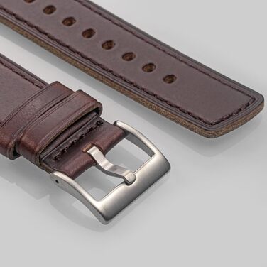 Ремінець для годинника Horween зі шкіри вінтажного стилю з системою швидкого вивільнення (Quick Release), 18 мм, коричневий