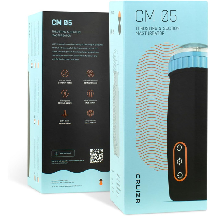 Електричний мастурбатор Blowjob CRZ005 – DeepThroat іграшка для дорослих