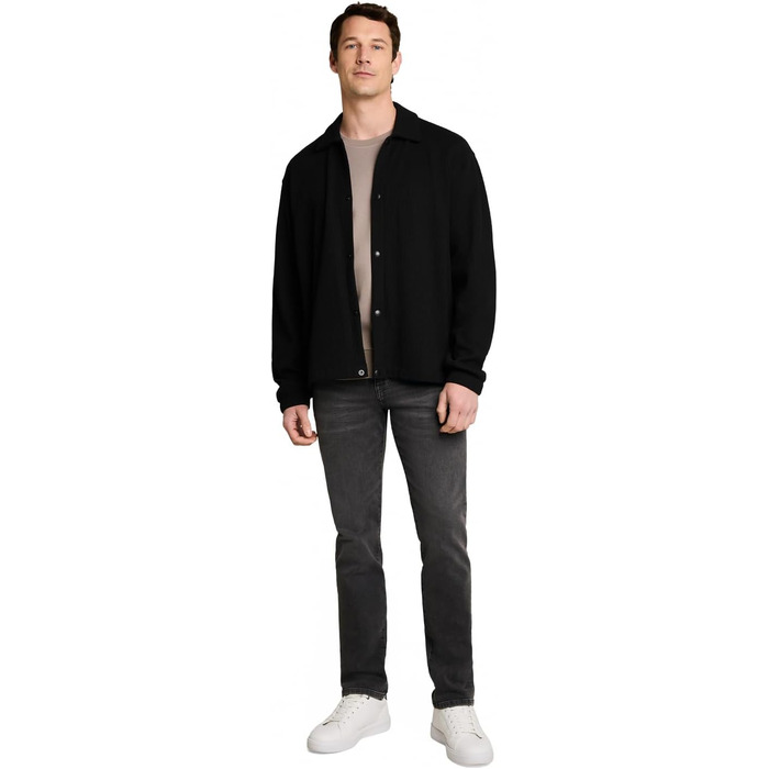 Чоловічі джинси Tom Tailor TTJOSH Regular Slim, темно-сірі (Dark Stone Grey), розмір 38W/32L