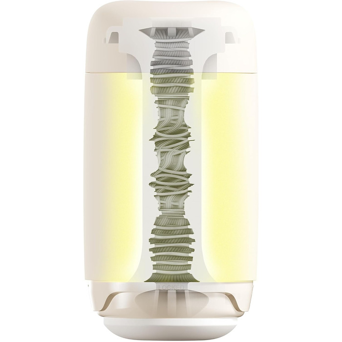 Інтимна іграшка Tenga Puffy Erdbeerrosa 16,5 см (Колір: Latte Brown)