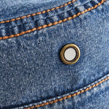 Військова кепка з праної бавовни, унікальний дизайн, колір Denim Blue