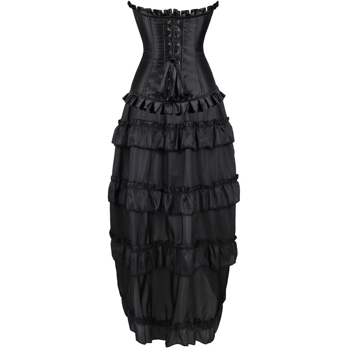 Корсетне плаття Корсаж Корсет Jutrisujo Готичний, фіолетовий (XXS, 6388purple)