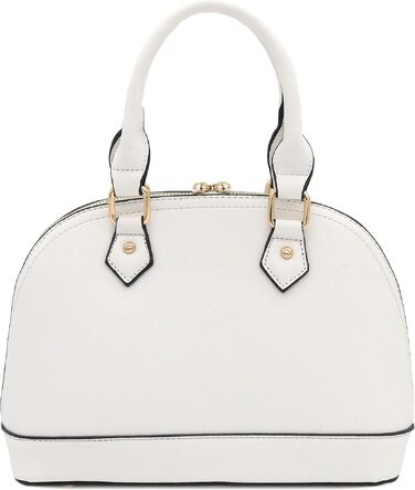 Жіноча біла сумка-сатчел FashionPuzzle Dome Satchel Ranzen