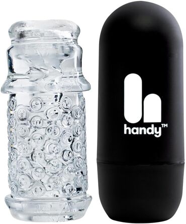 Масажер для чоловіків Dream Lips Handy, Stroker з рельєфною насадкою, 12-13 см x 2,3 см