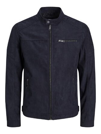 Чоловіча куртка Jack & Jones зі штучної замші, Jet Black, розмір L