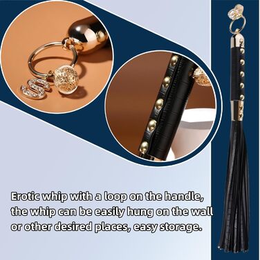 Пеітш з тримачем, плескач для еротики: шкіряна пеітш для спонтанного розваги, бондейж, ігри для дорослих, рольові ігри, секс-іграшки для пар