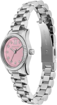 Жіночий наручний годинник Michael Kors Lexington, 26мм, кварцовий механізм, сталевий браслет (Розове золото)