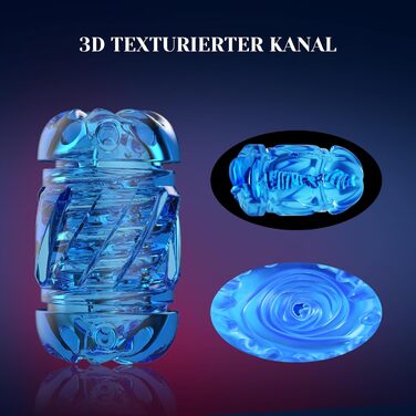 Електричний мастурбатор для чоловіків Leten Cannon King Mini - Blowjob машина з 10 режимами, голосовою стимуляцією та функцією всмоктування