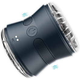 Електричний мастурбатор-чаша Sumeber з 10 вібраціями, автоматичний, для чоловіків, чорний