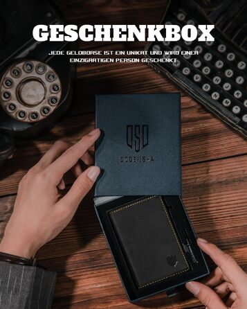 Чоловічий тонкий гаманець DODENSHA MagSnap з RFID захистом, відділенням для монет та магнітною застібкою, на 10+ карток (Чорно-жовтий)