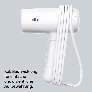 Фен для волосся Braun HD4.2 з дифузором та styling-насадкою, технологія Super IONTEC, 2100 Вт, 3 температури та 3 швидкості, чорно-сірий (BRHD226E)