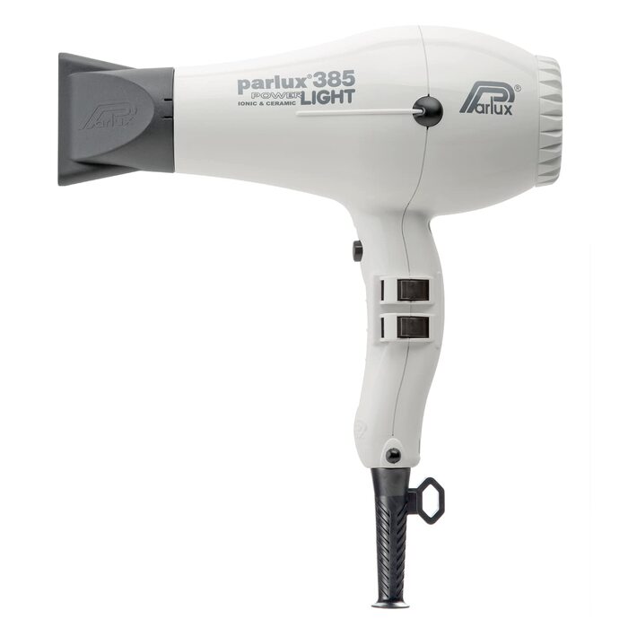 Професійний фен для волосся Parlux 385 Powerlight Ionic & Ceramic, білий