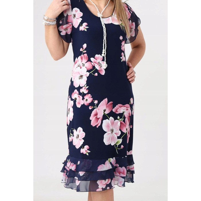 Повсякня сукня міді з шифону FEMIMODA, розмір 44