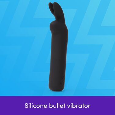 Вібратор-булет Happy Rabbit E32241 Black - чорний, універсальний розмір