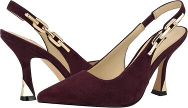 Жіночі туфлі-човники Nine West Veroni, замша, бордові (розмір 36.5 EU)