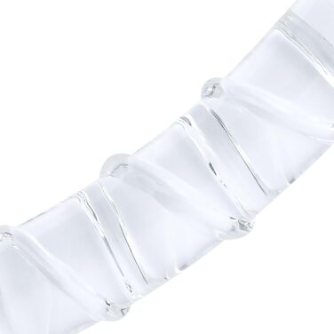 Дільдо Gildo з подвійним склом для G-точки/простати, прозорий №31