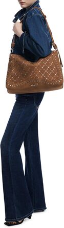 Жіноча сумка через плече Desigual Leiria Yankee, колір верблюжий (camel brown)