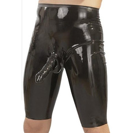 Радіоролер Orion Latex для чоловіків з пеніс-кожухом - Чорний, розмір XXL