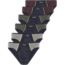 Спортивні чоловічі труси-сліпи Le Jogger з контрастними вставками, комфортні, розмір L, колір морський / кольорові вставки