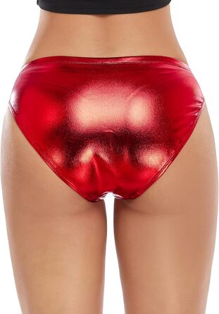 Kepblom Сліп для жінок з повним покриттям, червоний, XXL