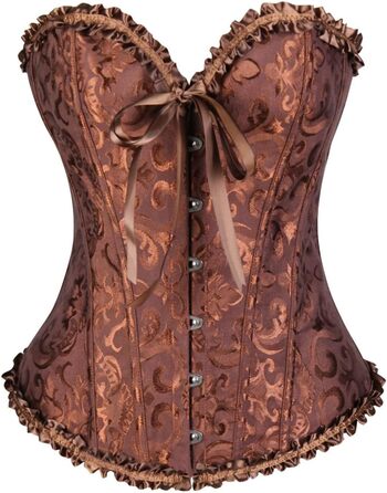 Топ-корсет UXSELKCD з мереживом, багато кольорів, сексуальний, обтягуючий, для корекції фігури (Br1, 5XL)