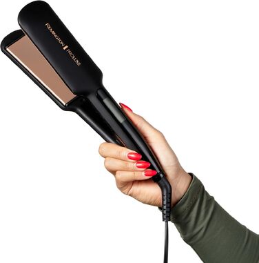 Випрямляч для волосся Remington PROluxe Midnight S9100B з керамічними пластинами 110 мм та OPTIheat, 150-230°C