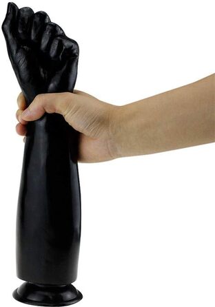 Анальний плагін XKCGH - великий, з матеріалу Flesh, чорного кольору, для чоловіків та жінок