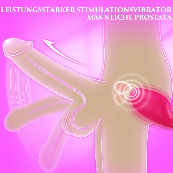 Вібратор для жінок та пар з 9 режимами, керування через додаток, рожевий, універсальний розмір