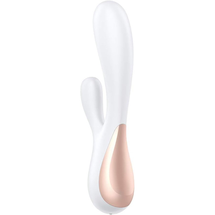 Vibrator Satisfyer Mono Flex Connect App G-Punkt | Силіконовий вібратор з керуванням через додаток | Стимулятор G-точки та клітора | Для жінок | Швидка зарядка