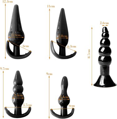 Набір для БДСМ: 26 предметів (наручники, аналплаг, кільце для пеніса, чікер, кліпси для сосків, маска для очей, батіг, приглушник)