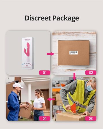 LOVENSE Nora Bluetooth вібратор-кліторальний кролик з керуванням через додаток, для жінок, стимулятор клітора та G-точки, необмежені налаштування вібрації