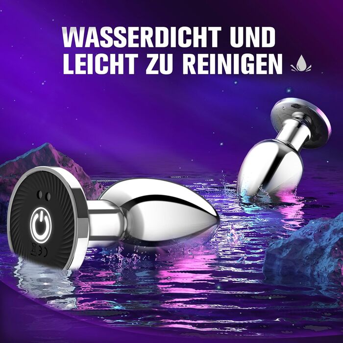Вібратор анальний для чоловіків та жінок з пультом дистанційного керування, 10 режимів, анаплаг, комплект вібраторів для пар, масаж простати