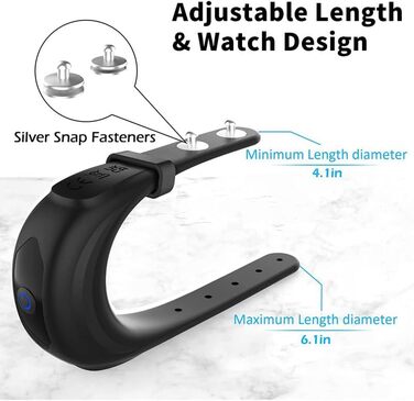 Вібруючий кільце для пеніса BeHorny - секс-іграшка для чоловіків, 10 режимів вібрації, для подовження та посилення ерекції, чорний