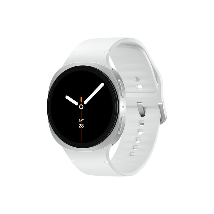 Смарт-годинник Samsung Galaxy Watch 8 Bluetooth, 44 мм, сріблястий