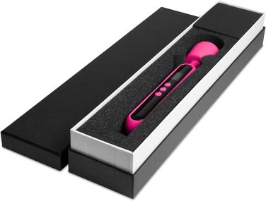 Вібратор 'THE ROCK XL' 23,5 см з дисплеєм - Масажер для жінок з преміум-силікону. Іграшки для дорослих, для пар, дildo, Magic Wand Pink